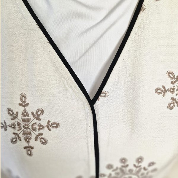 Cream linen two piece set - Image 2