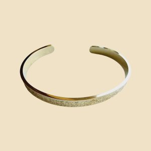 Ayatul Kursi Gold Sleeve bangle