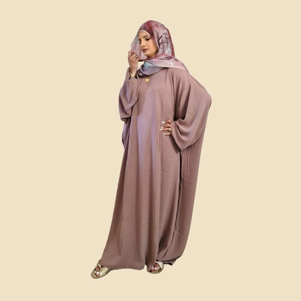 Rosy brown Abaya Robe - Image 2