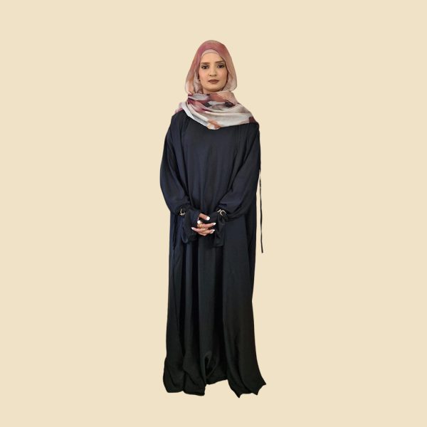 Black Abaya Dress - Image 3