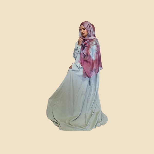 Mint Abaya Dress - Image 4