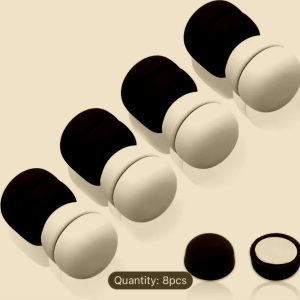 Black and white hijab magnets