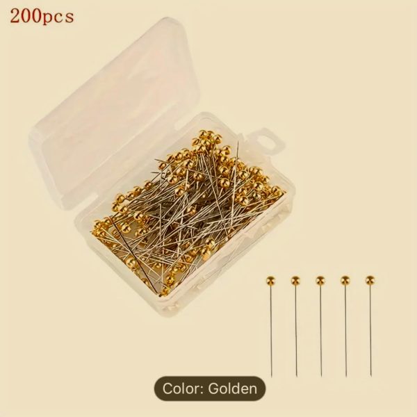 Golden hijab pins
