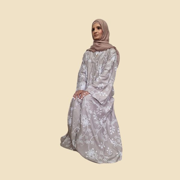 Beige Linen Maxi dress - Image 3