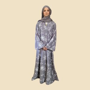 Grey Linen Maxi dress